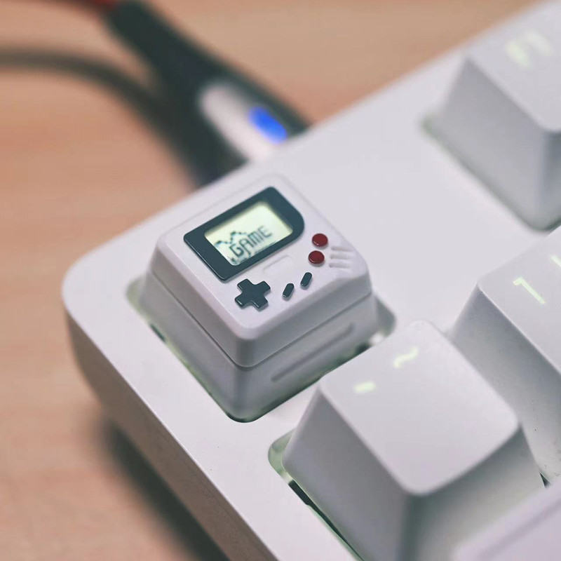⊰K-04 Keyboard Keycaps 3In1 For Mechanical Classic Retro Cute ...