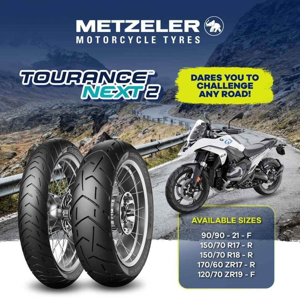 Metzeler Motorcycle Tubeless Tire Tourance Next 2 | Shopee Philippines