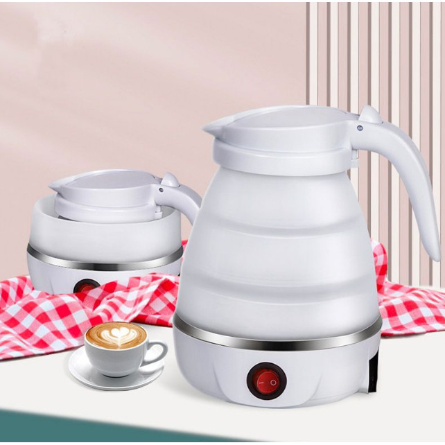 High quality foldable portable mini small electric water kettle 500ml