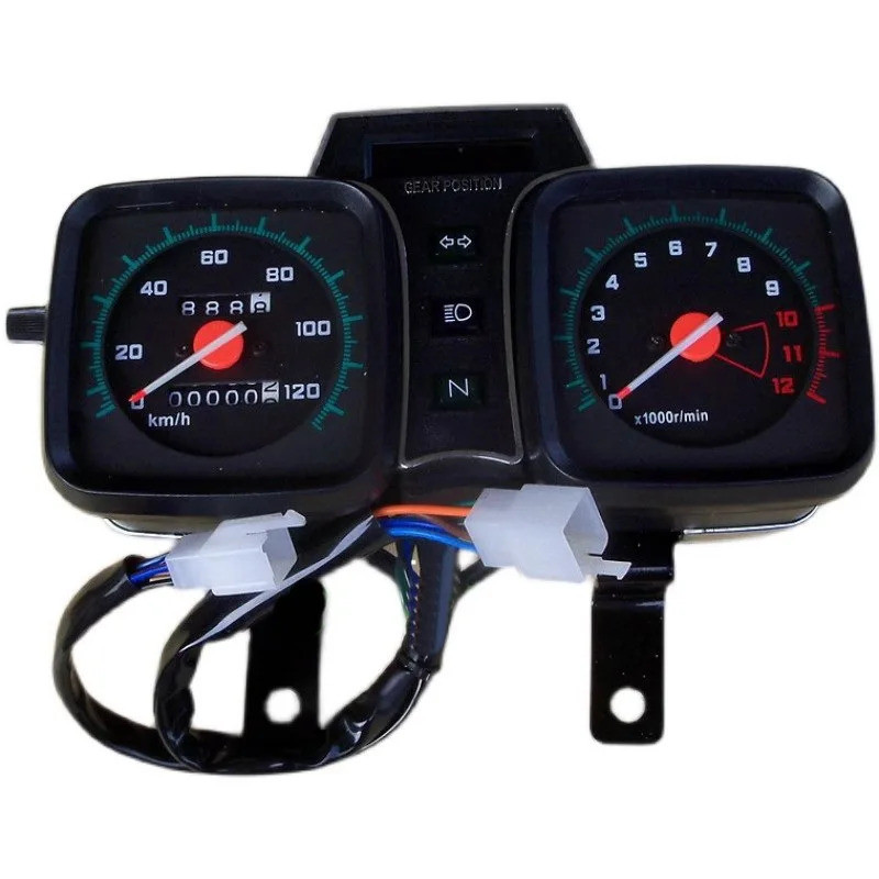 Motorcycle Tachometer Speedometer for Suzuki Haojue Qingqi GS125 RPM ...