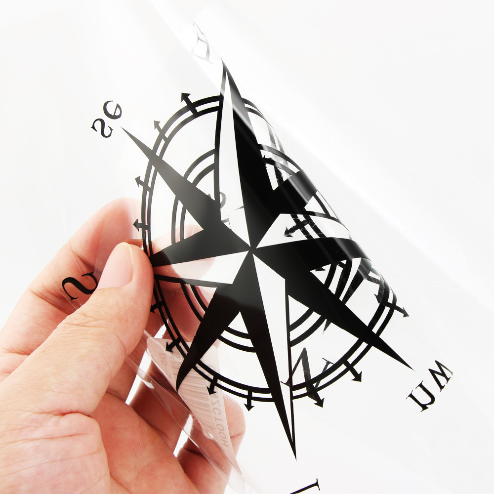 Car Sticker Compass Rose Vinyl Decal for Opel Astra J Corsa D Zafira C ...