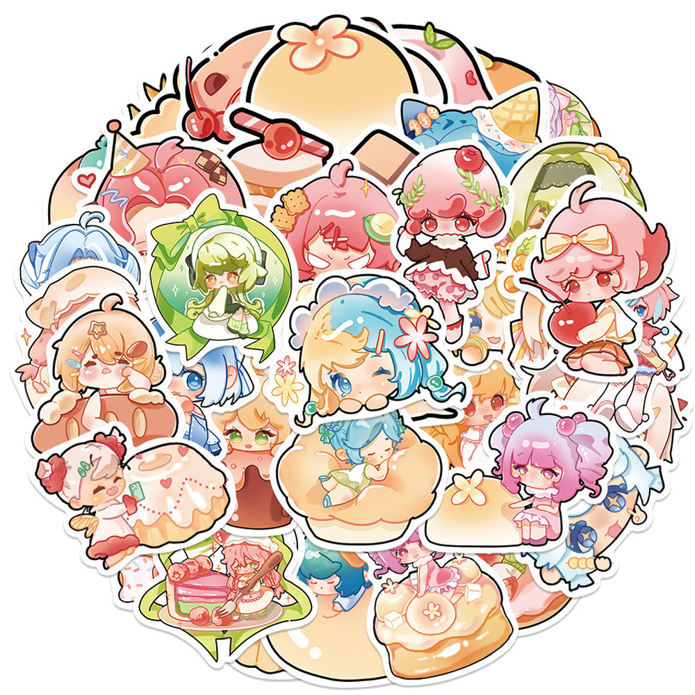 ☇10/20/40pcs Kawaii Magic Girl Aesthetic Stickers Decals Laptop ...
