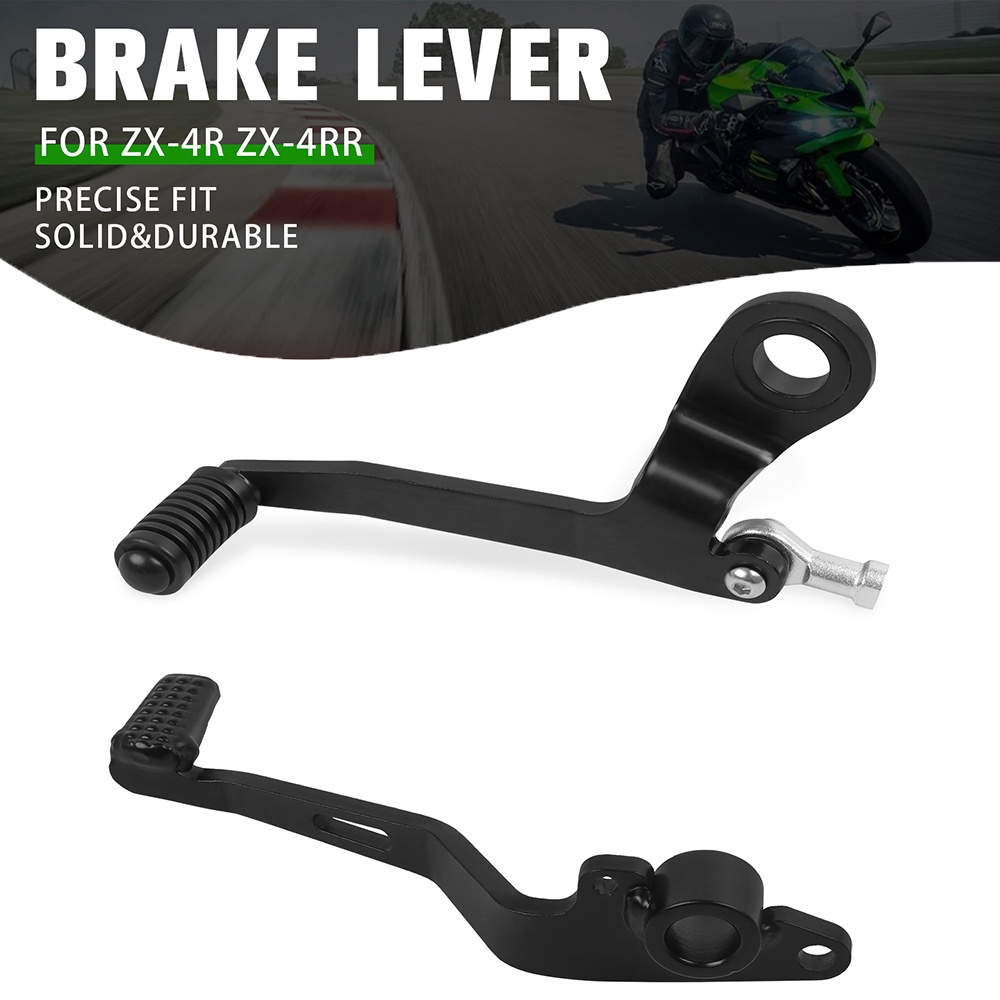 Motorrad Fußrasten Für Kawasaki ZX-4R/Zx-4RR 2023-2024 - Carbon Look