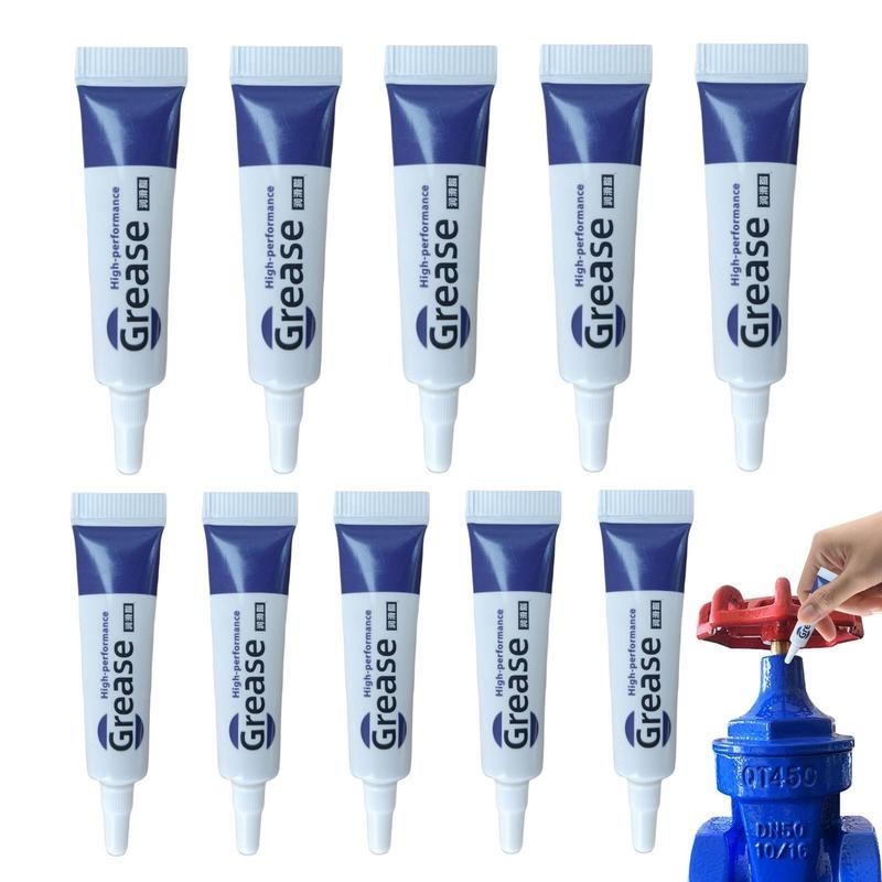 ღ10pcs Multipurpose Silicone Grease Waterproof Plumbers Grease For Use 