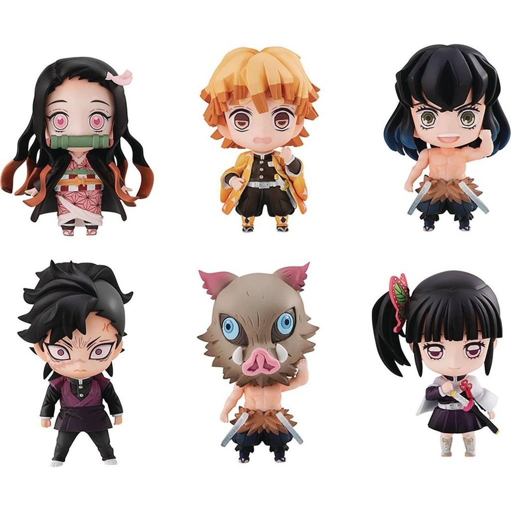 Demon Slayer: Kimetsu no Yaiba Tanjiro's Friends Mascot Set Approx ...