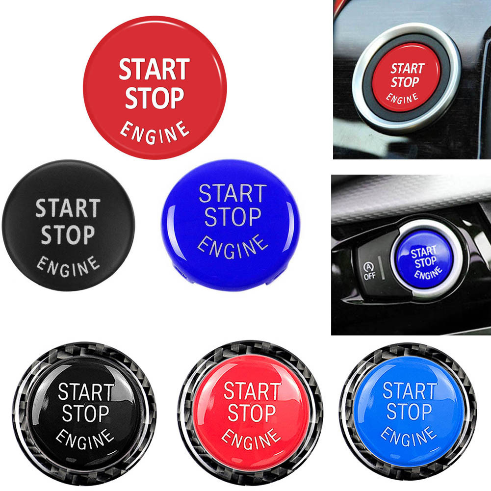 For BMW E90 E92 E93 20092012 Car Center Console Ignition Circle Deco