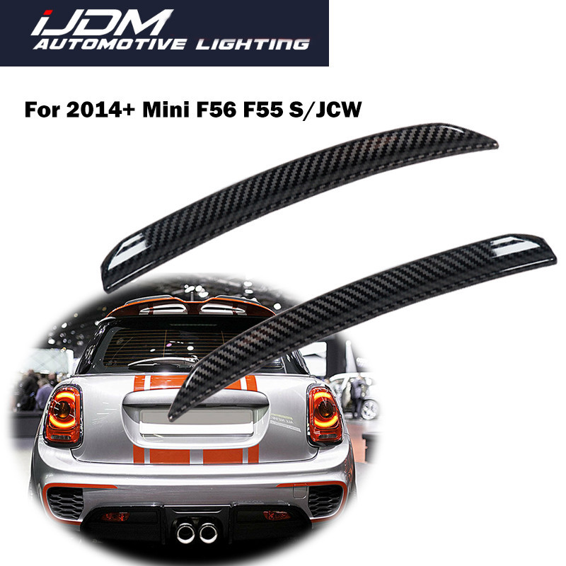 iJDM For 2014-up MINI COOPER F55 F56 S / JCW Sport Red/Carbon Fiber ...