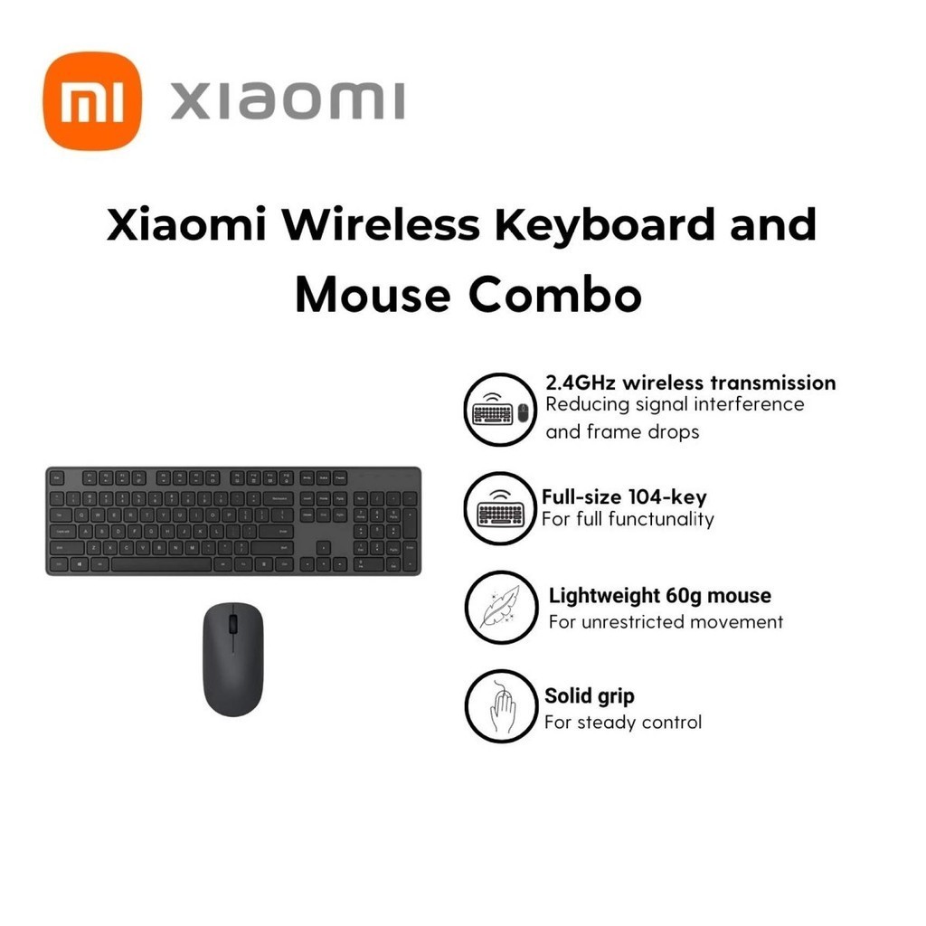 Xiaomi Redmi Wireless Keyboard and Mouse Combo | Enjoy your wireless ...