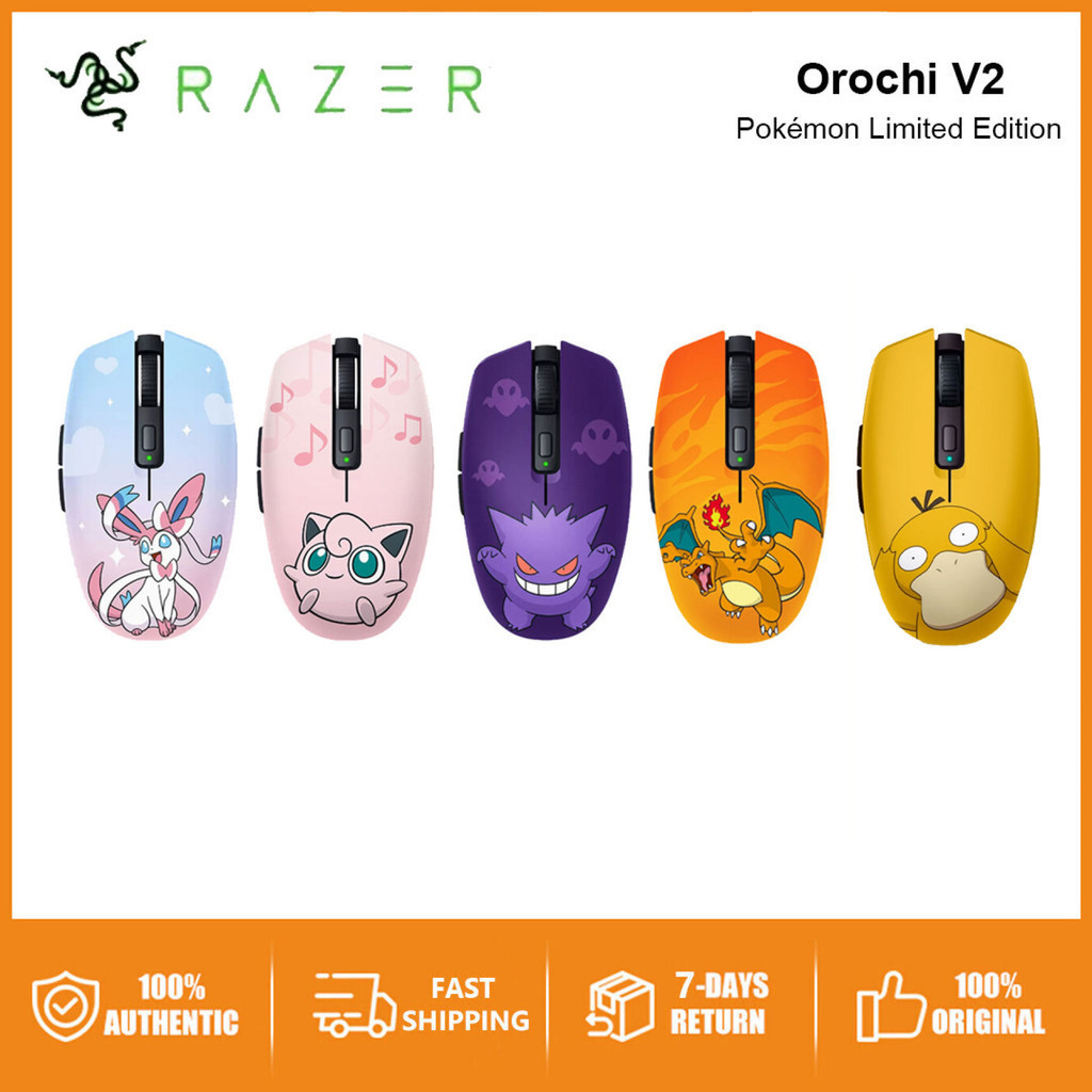 Original Razer Orochi V2 - Pokémon Limited Edition Mobile Wireless ...