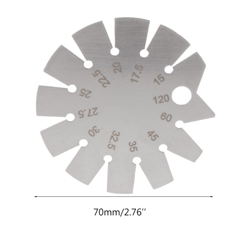 Stainless Steel Bevel Gauge Angle Protractor Range 15C-120C Gage Tools ...