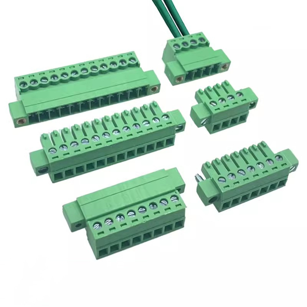 1Sets solderless docking type 15EDGRKM 3.81MM screw terminal block ...