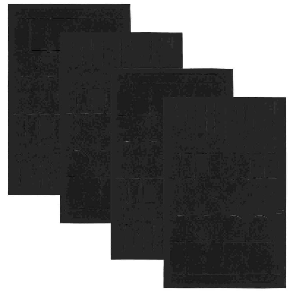 4 Sheets Blackout Sticker Blackout Stickers For Electronics Blocking ...