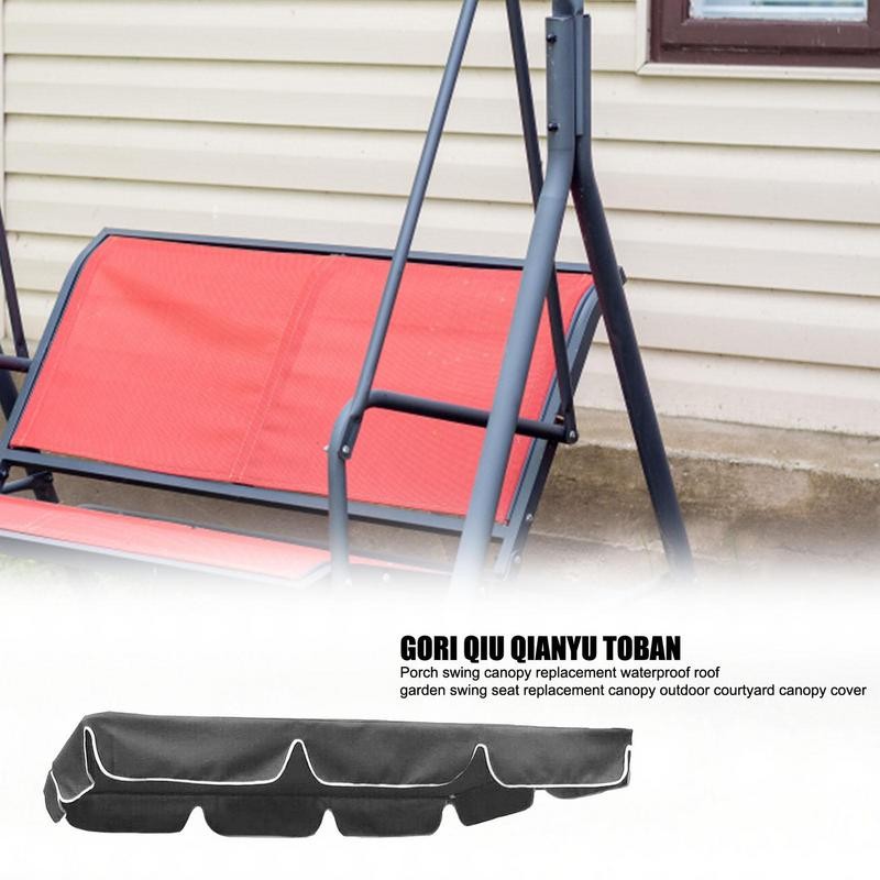 Canopy cover for swing seat best sale