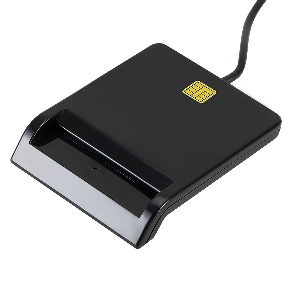 ┱USB Smart Card Reader DNIE ATM CAC IC ID SIM Card Cloner Connector for ...