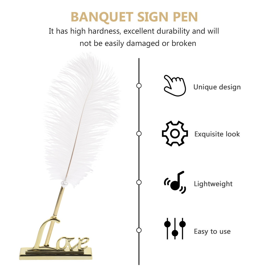 Shop wedding gold signing pen for Sale on Shopee Philippines