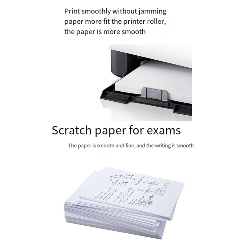 A4 Copy Paper Printer Paper Multipurpose, Printer Paper 8.27X11.69 Inch ...