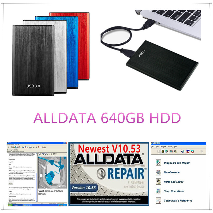 2021 Hot Alldata Auto Repair Software 10.53v All Data Software with ...