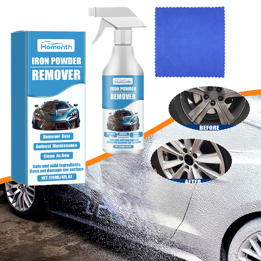 ☄120ml Metal Cleaning Rust Spray Multi-Purpose Rust Remover Inhibitor ...