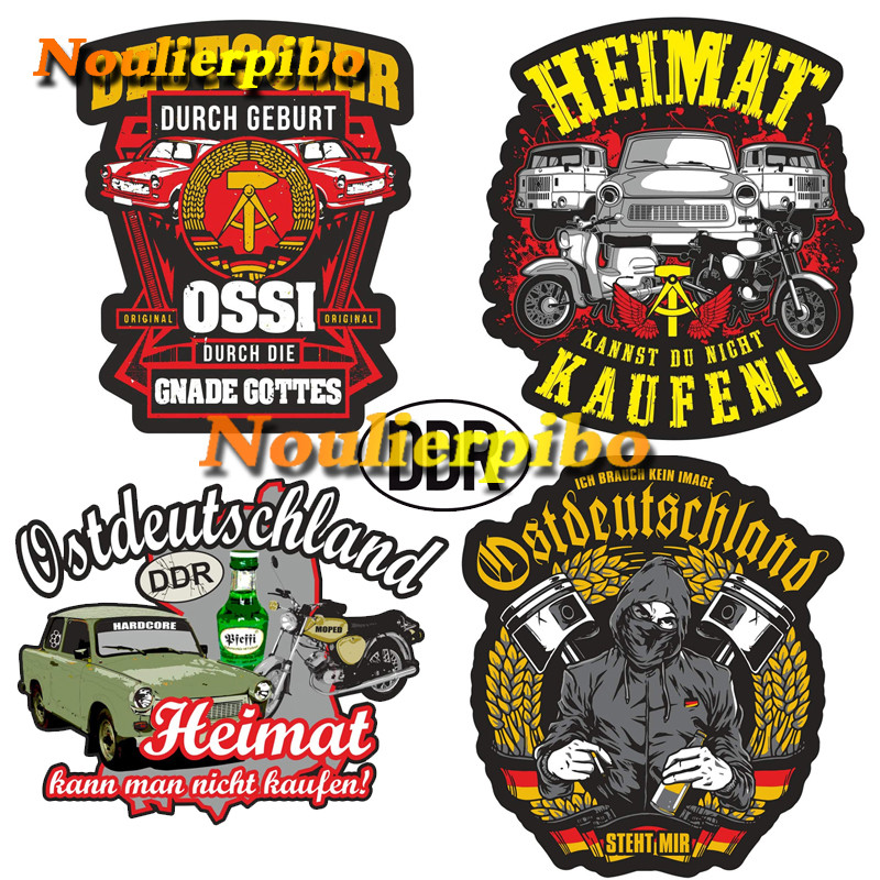 Creative Decals Retro DDR Car Stickers Vinyl Car Bumper Windows ...