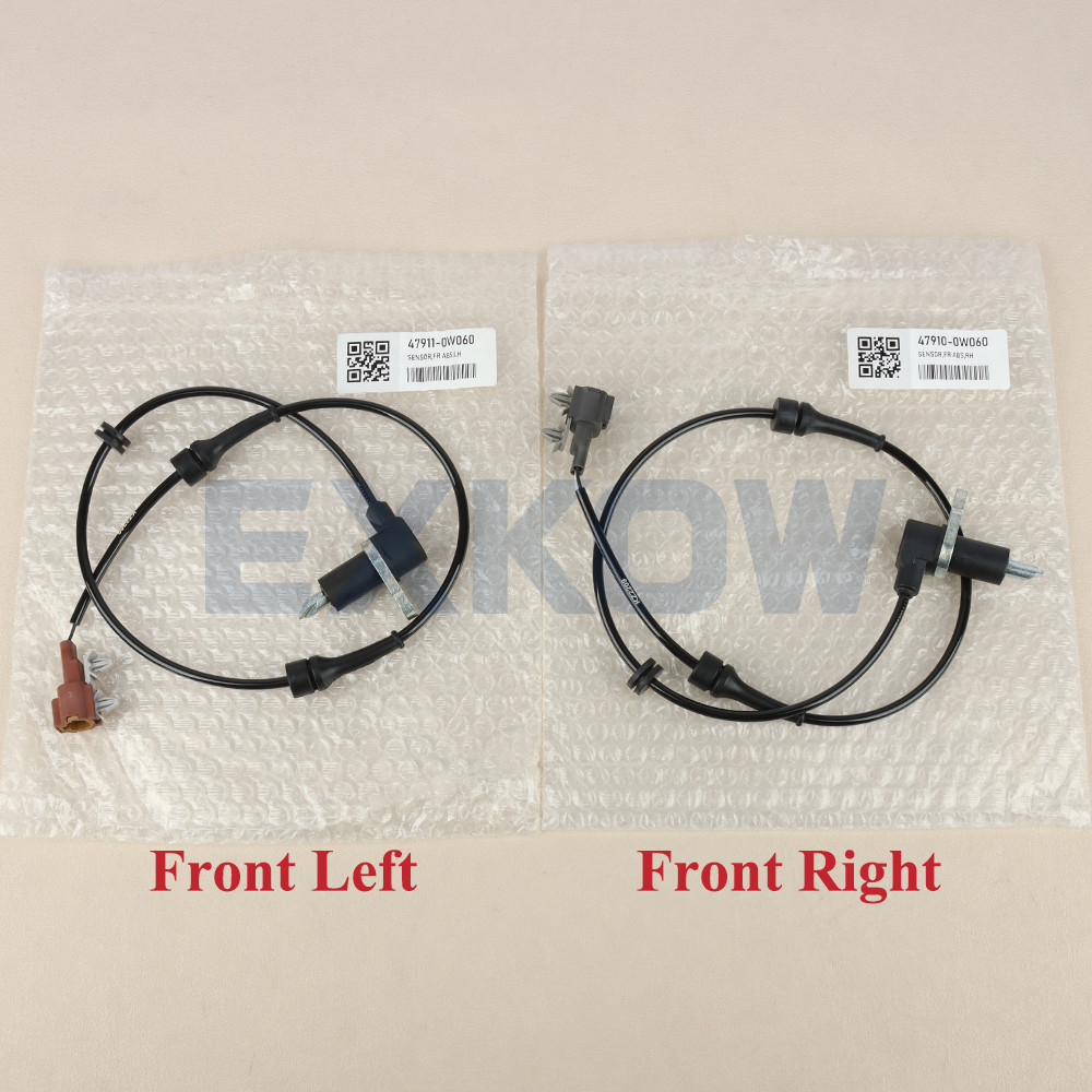 Front ABS Wheel Speed Sensor for Nissan Pathfinder R50 Elgrand E50