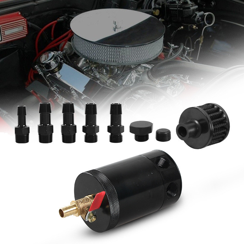 ♦Car Two-hole High Double Channel with Air Filter Breathable Engine Oil ...