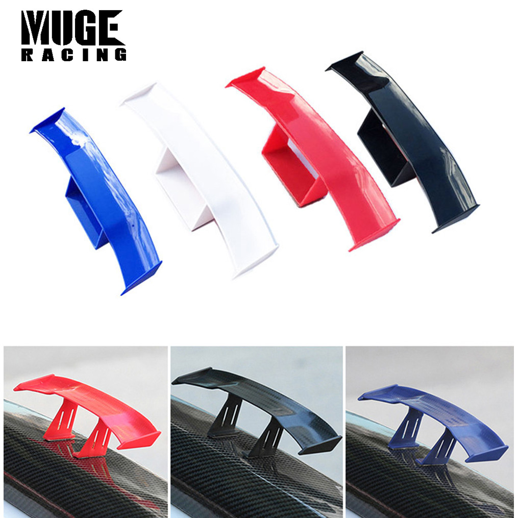 Mini Spoiler Universal Carbon Fiber Car Spoiler Tail Wing Small Model ...