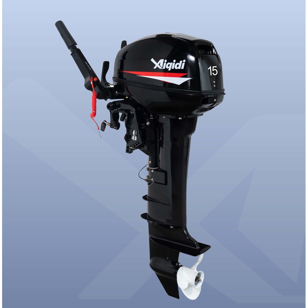웃Portable 15 Horsepower AIQIDI Marine Boat Inflatable Boat Engine Oil