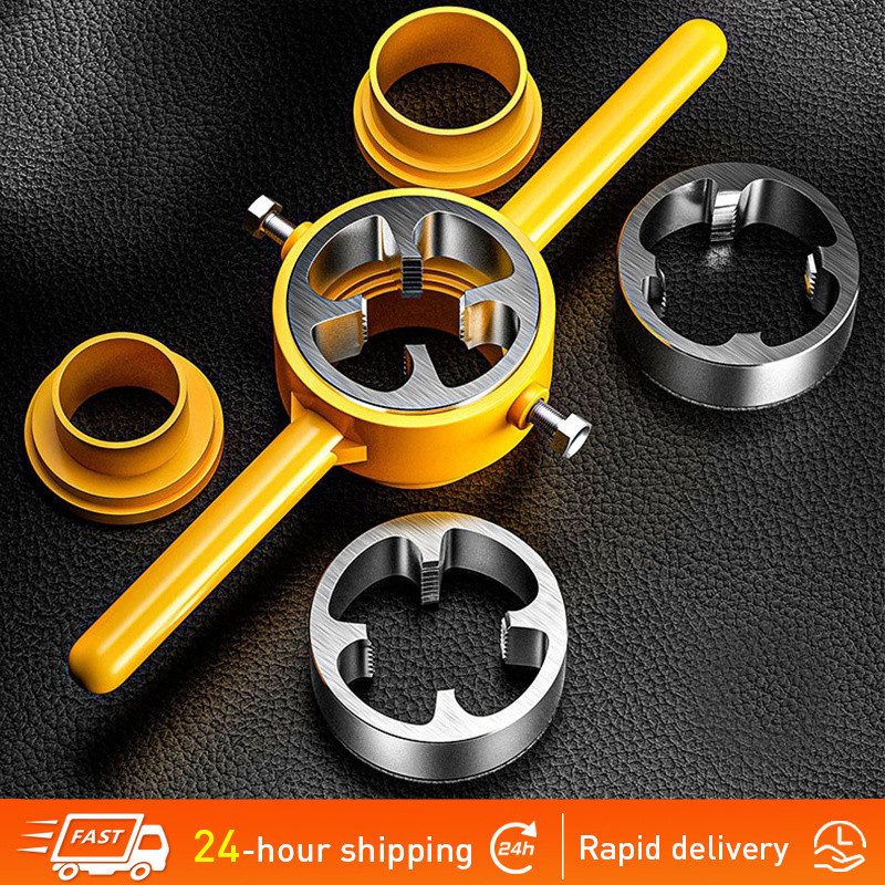 6Pcs/Set Pipe M10 Threading Tool PVC Thread Maker Tool 1/2 3/4 1 Inch ...