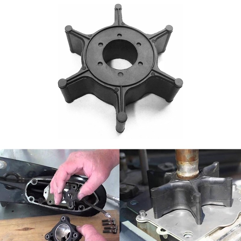 Water pump impeller for replacement yamaha outboard engine 4/5/6hp 6e0