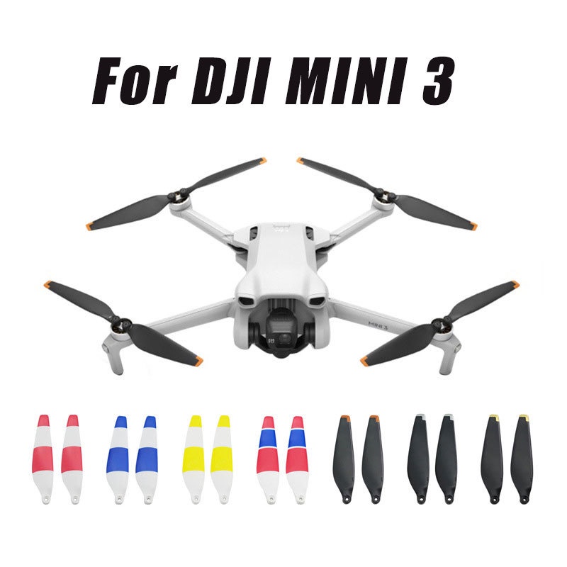 8pcs Propellers for DJI Mini 3 Drone 6030F Prop Less Lower Noise
