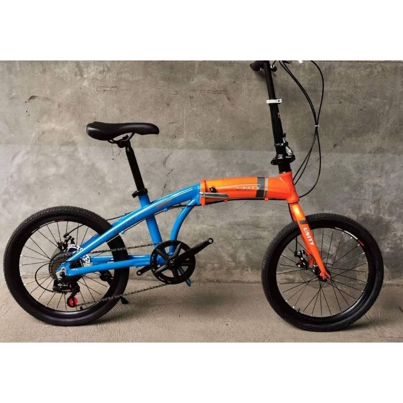 UNITY FOLDING BIKE KIDS BIKE FOLDING BIKE MINI MOUNTAIN BIKE MTB FOR CHILDREN CHECK DESCRIPTION Shopee Philippines