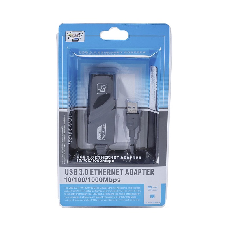【Hot Sale】USB LAN CARD GIGABIT 3.0 ETHERNET ADAPTER USB TO RJ45 ...