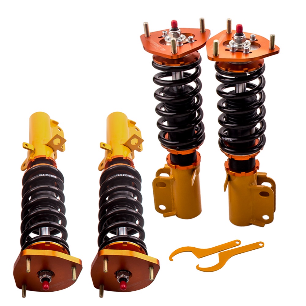 Racing Adjustable Damper Kit Coilovers For Toyota Corolla 198802 Shock