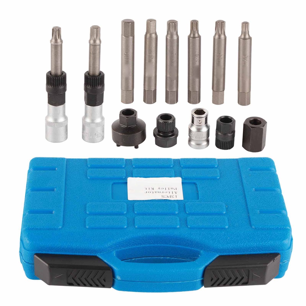 Alternator Pulley Tool Kit High Strength Alternator Decoupler Pulley Tool for Car for OAD OWC