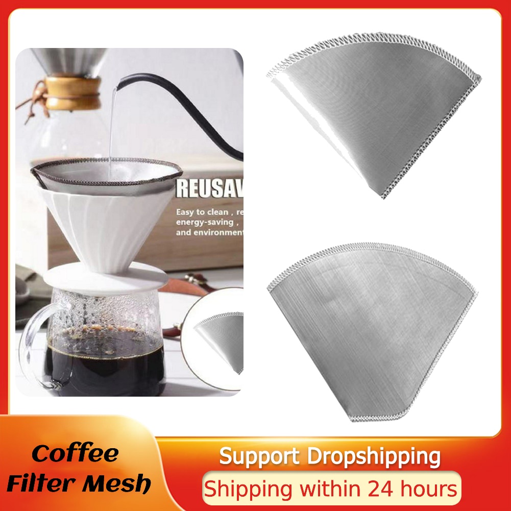 miG Reusable Pour over Coffee Filter Mesh Paperless Coffee Filter