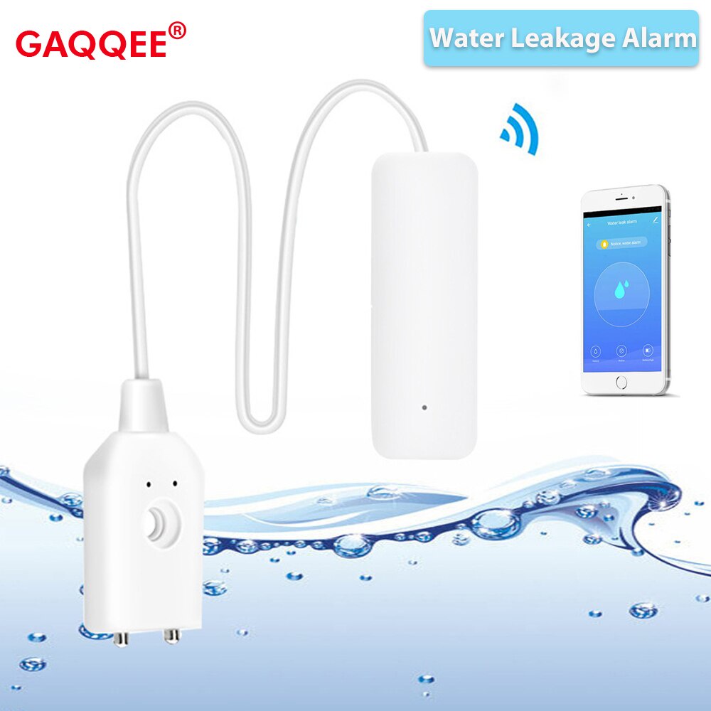 WI-FI Water Detector Smart Leakage Sensor Alarm Detector Level Meter ...