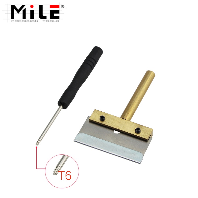 UV Glue Clean Tool 30/40/60W T Solder Iron Tip with Blade Remove