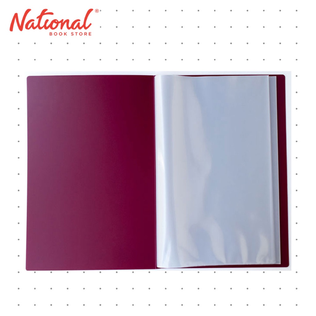 Aquadrops Clearbook Fixed N5000FC Red Long 20sheets - School & Office ...