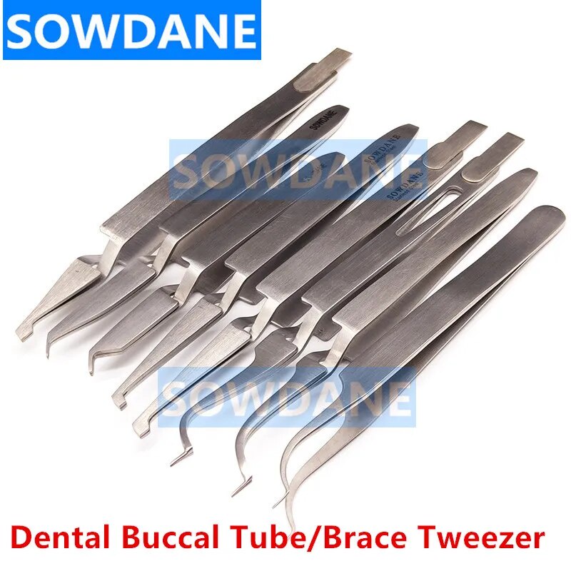 1pc Dental Orthodontic Posterior Buccal Tube Bonding Tweezer Brace
