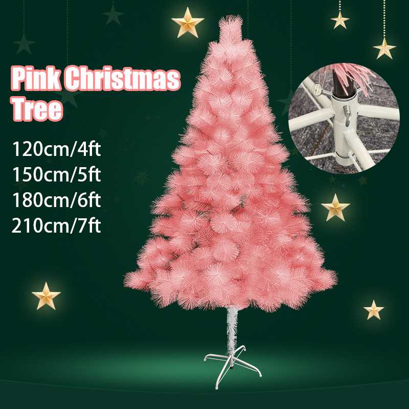 Cherry blossom powder Christmas tree 120cm 150cm 180cm 210cm 4Ft 5Ft
