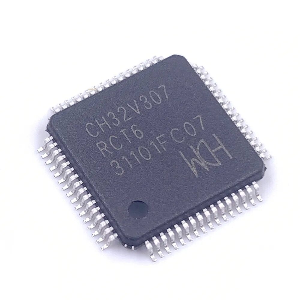 CH32V307RCT6 LQFP64 microcontroller 32bit RISCV industrialgrade