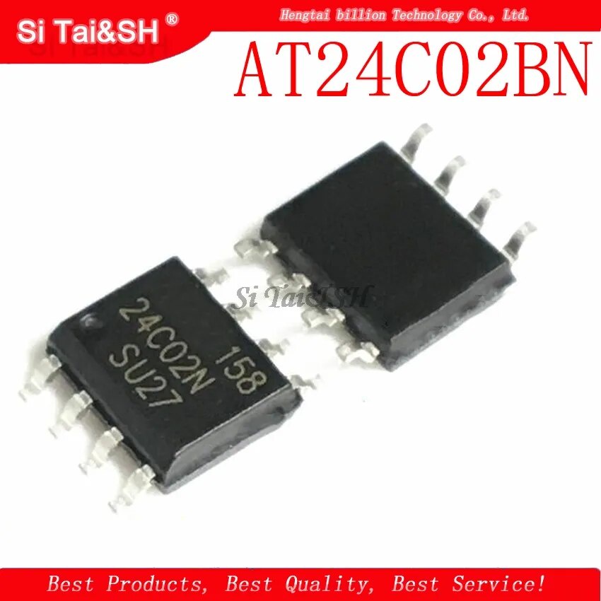10pcs/lot New AT24C02BN-10SU-2.7 AT24C02 24C02N 24C02 24C02BN-SU27 ...