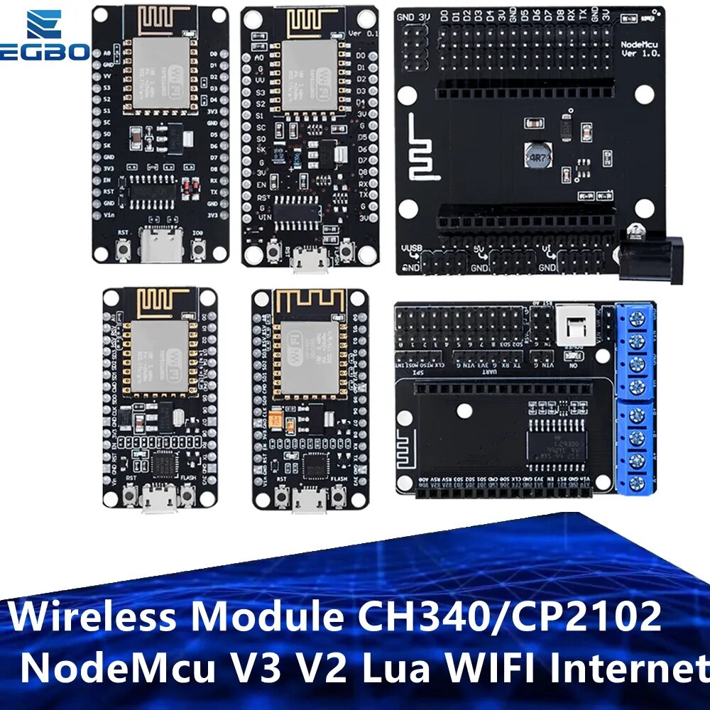 Wireless Module CH340/CP2102 NodeMcu V3 V2 Lua WIFI Internet Of Things ...