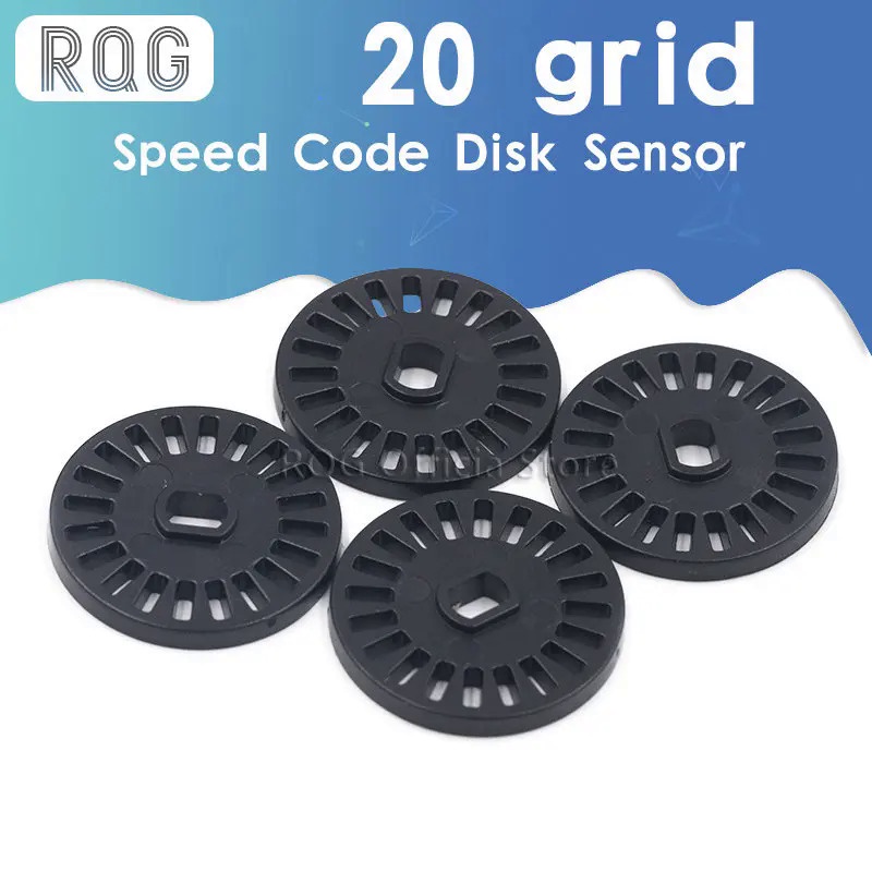 10PCS Coded Disc Encoder 20 Holds Motor Speed Sensor for Robot Speed ...