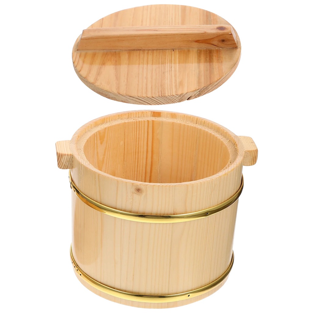 유Restaurant Rice Bucket Dim Sum Basket Chinese Steamer Wood Steaming ...