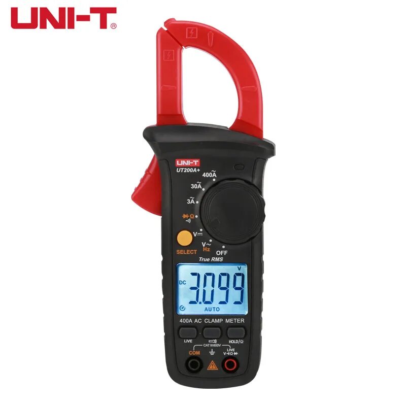 UNI-T AC Current Clamp Meters UT200A+ UT200B+ Digital Voltmeter Ammeter ...