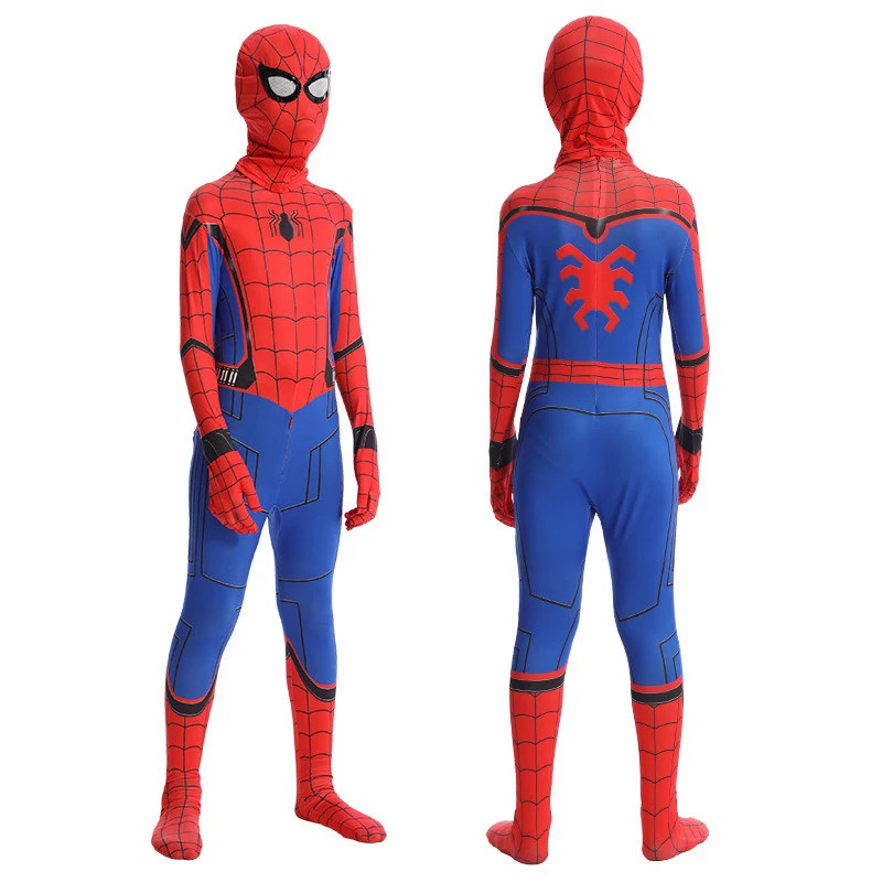 Marvel Spiderman Children Cosplay Costume Anime Figure Spider-Man One ...