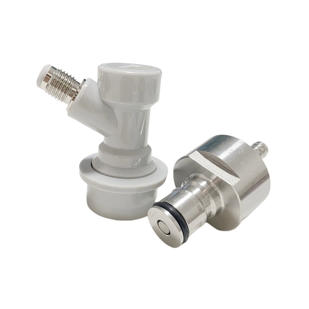 NSGA New Homebrew Bar Accessory, 304 SS Ball Lock Carbonation Cap with