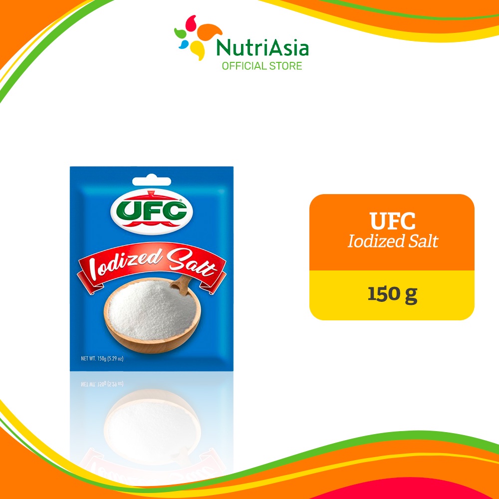 UFC Iodized Salt 150g | Shopee Philippines