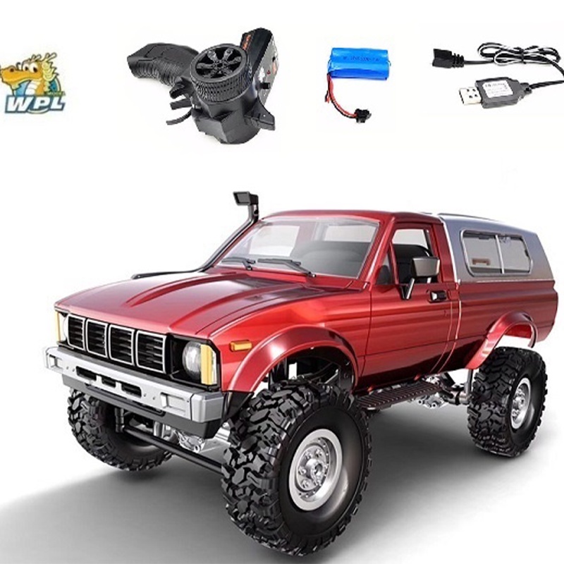 Remote control car WPL C24-1 1:16 RC Car 4WD Radio Control Off-Road Car ...